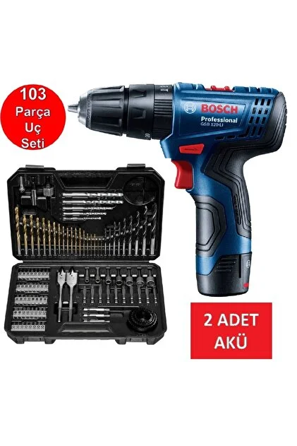 BOSH GSR 185 li Akülü vidalama seti